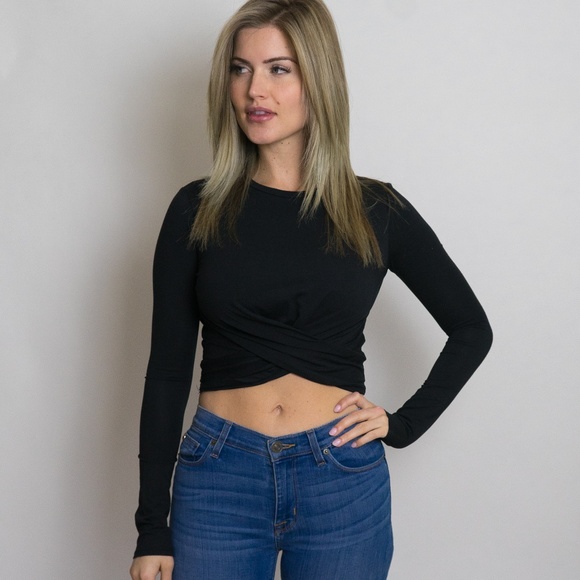 Tops - Aries Long Sleeve Crop - NWT